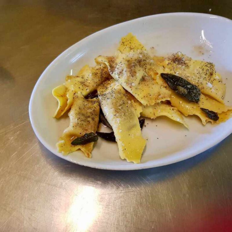 Casoncelli burro e salvia
